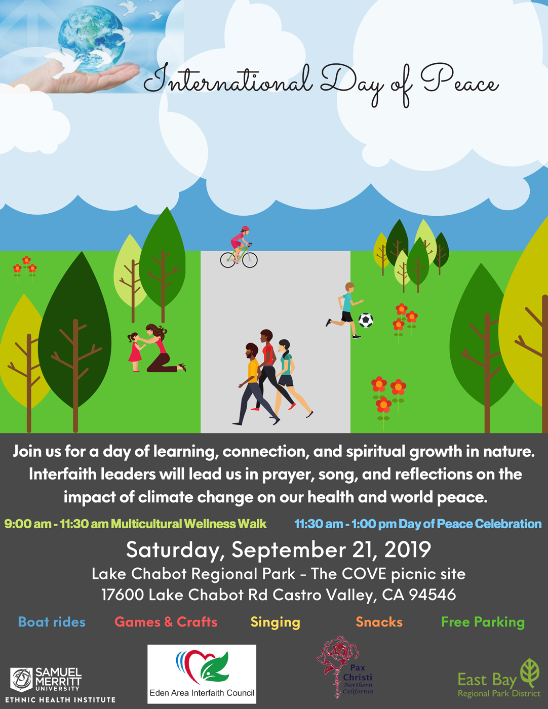 Flyer of World Peace Day 2019