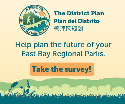 help plan the future of the east bay regional park district. take the survey.
