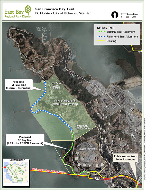 San Francisco Bay Trail Pt Molate to City of Richmond Site Plan
