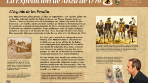 Anza expedition Peralta family legacy Spanish