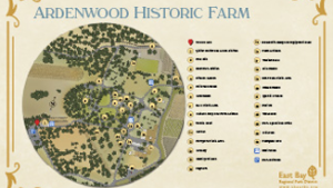 Ardenwood Historic Farm wayside map