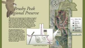 Brushy Peak Regional Preserve interpretive panel
