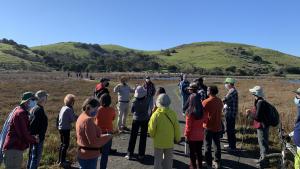 Assembly Member Bill Quirk Walk and Talk at Coyote Hills Regional Park 