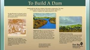 To build a dam