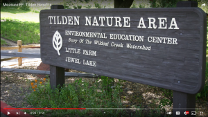 Benefits to Tilden Regional Park