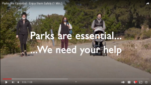 Parks Are Essential - Enjoy them Safely