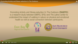 PASITO - Promoting Activity and Stress-reduction In the Outdoors