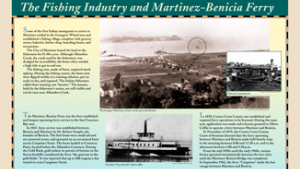 The fishing industry and the Martinez-Benicia Ferry