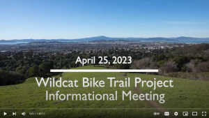 Reunión informativa del proyecto Wildcat Bike Trail