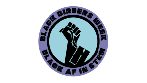 Black AF in Stem Black Birders Week Logo