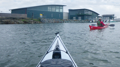 Kayaks ntawm Tidewater Boating Center