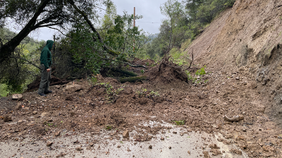 Sunol Geary Road Landslide