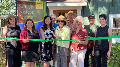 Ribbon Cutting at the Sunol Visitor Center