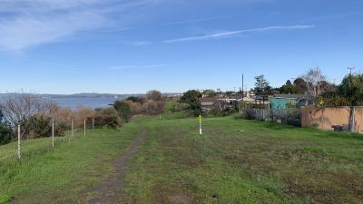 Looking towards Wilson Point from proposed San Francisco Bay Trail extension