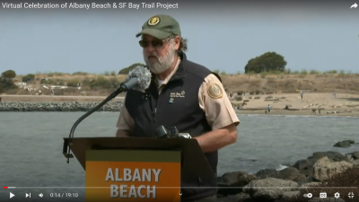 Celebración virtual del proyecto Albany Beach y SF Bay Trail