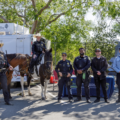 Officers from EBRPD Police Department 