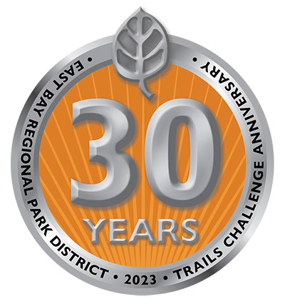 EBRPD 2023 Trails Challenge 30 Years Anniversary