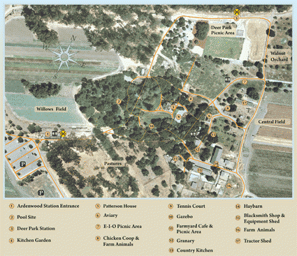 Ardenwood map