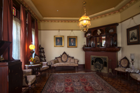 The Patterson House's parlor