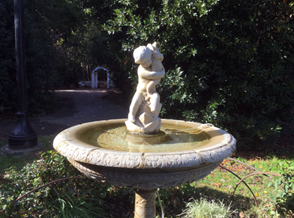 Ardenwood historic tour fountain