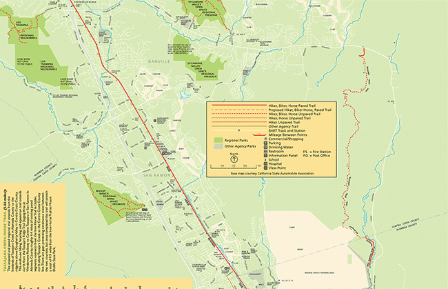 Iron Horse Trail Map South