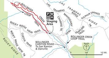Las Trampas: Bollinger Creek Loop