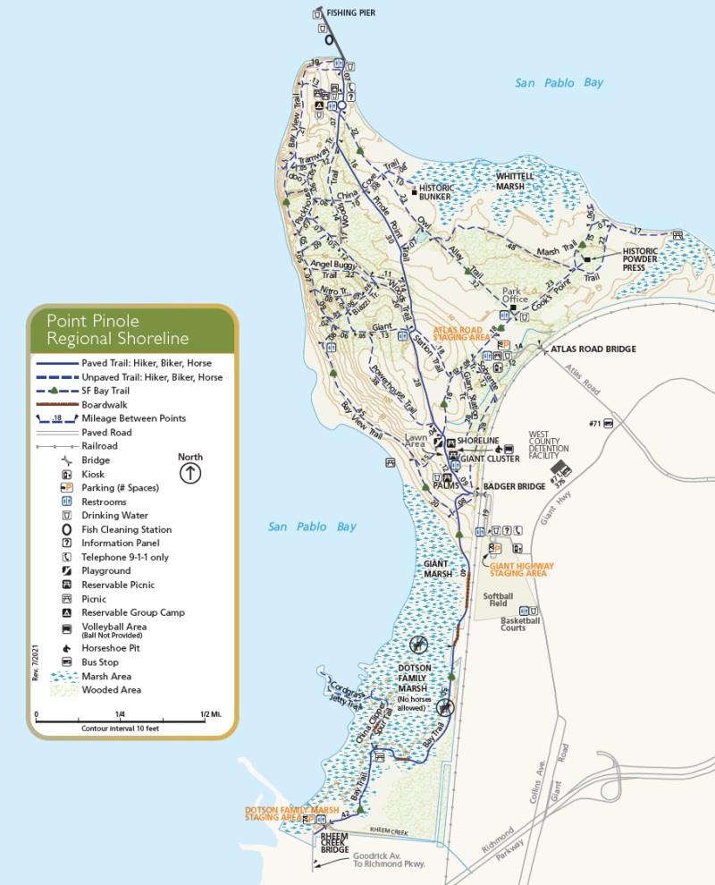 Point Pinole Map - Image