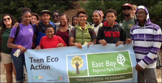 Teen Eco Action photo for CPRS award