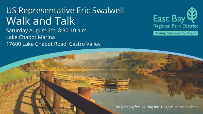 Walk and Talk with US Representative Eric Swalwell