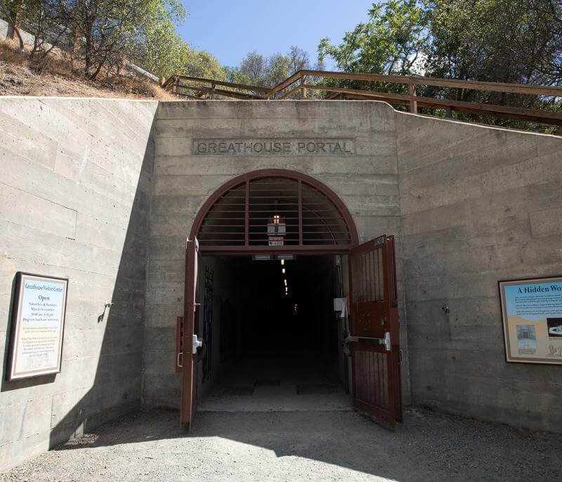 Greathouse Visitor Center Entrance, Black Diamond Mines